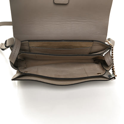 Chloe Suede Calfskin Small Faye Shoulder Bag Motty Grey 5 of 12