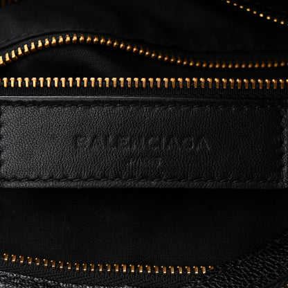Balenciaga Chevre Gold Metallic Edge Hardware Town Black 6 of 10