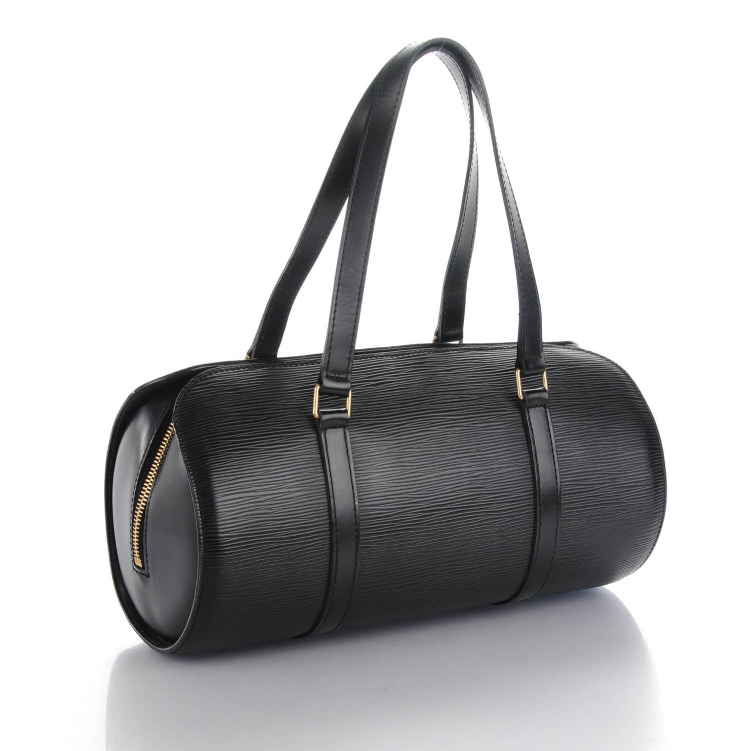 Louis Vuitton Epi Soufflot Black 3 of 7