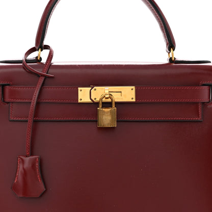 Hermes Box Kelly Sellier 28 Rouge H 8 of 18