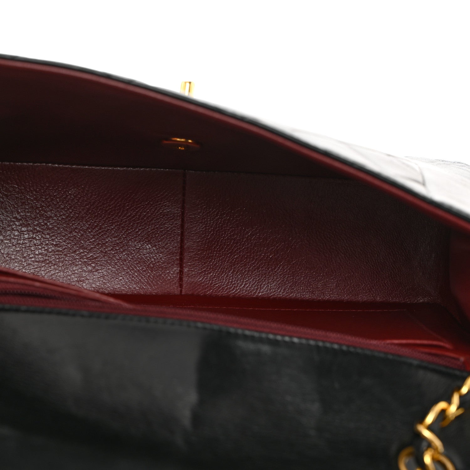 Chanel Lambskin Quilted Medium Single Flap Black 5 of 10