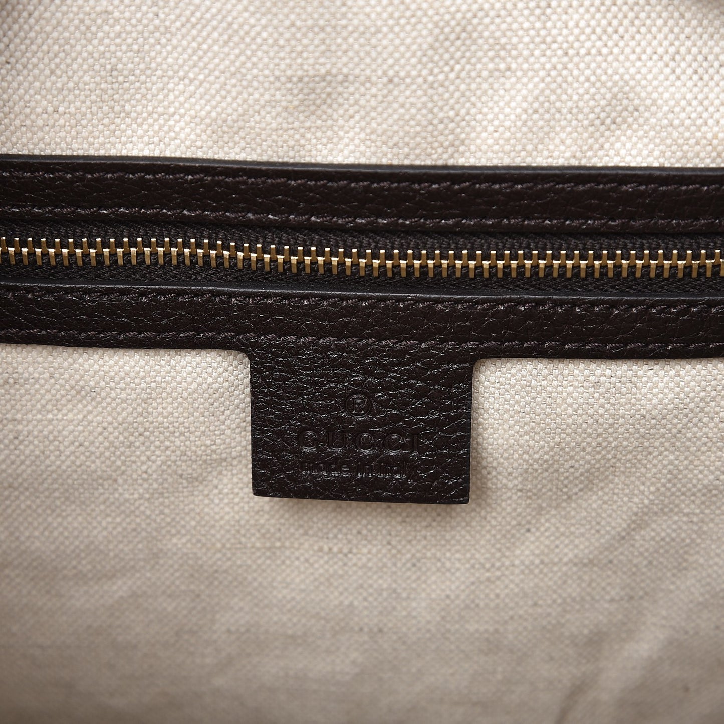 Monogram Vintage Web Medium Webby Bee Boston Dark Brown