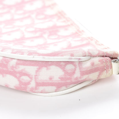 Christian Dior Monogram Mini Saddle Pochette Pink 9 of 17