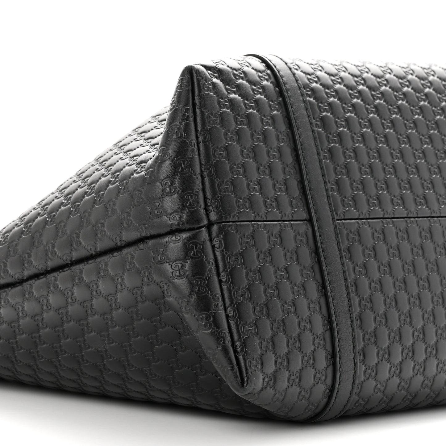 Microguccissima Medium Joy Tote Black