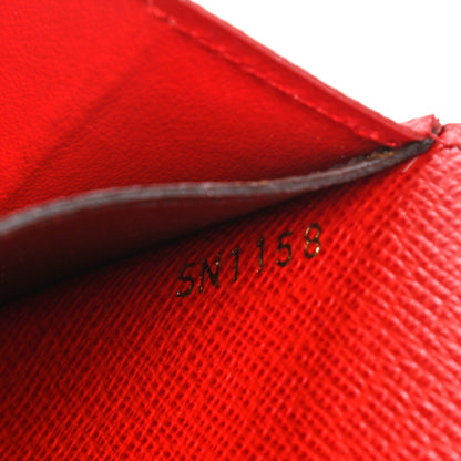 Louis Vuitton Monogram Bloom Flower Emilie Wallet Rouge 7 of 8