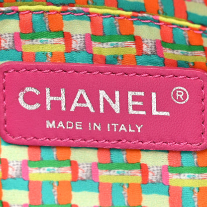 Chanel Rubber Quilted Lambskin Coco Rain Camera Bag Pink 9 of 18