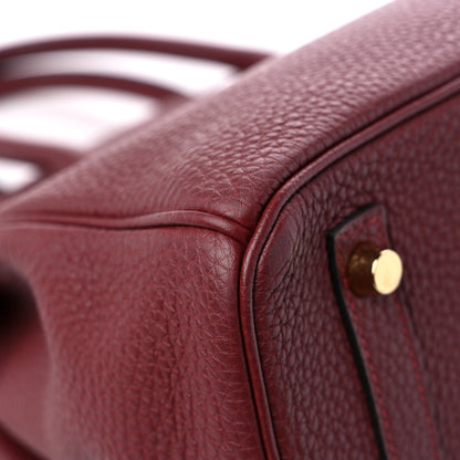 Hermes Togo Birkin 30 Rouge H 10 of 14