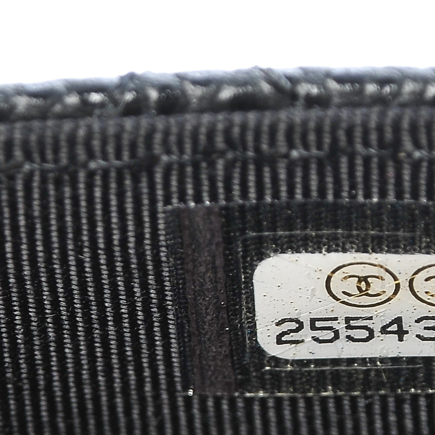 Chanel Caviar Quilted Flap Card Holder Black 7 of 7
