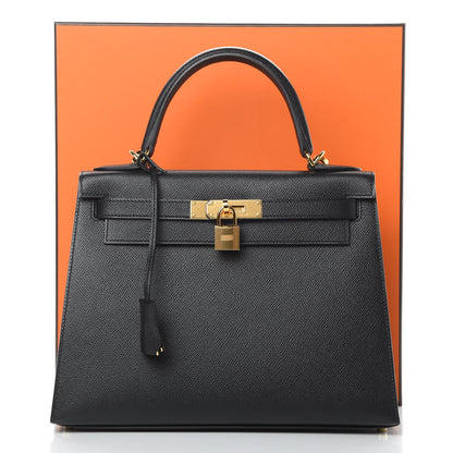 Hermes Epsom Kelly Sellier 28 Black 11 of 11
