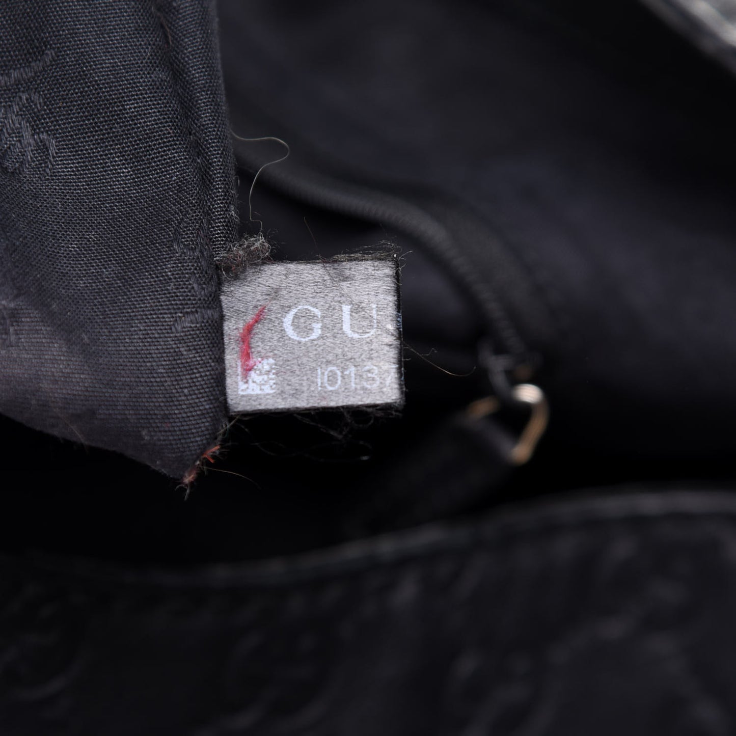 Guccissima Large New Ladies Web Hobo Black