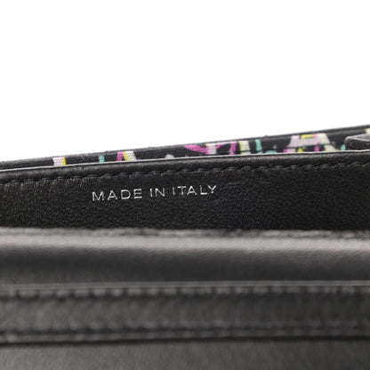 Chanel Lambskin Quilted Clutch With Chain Black 7 of 8