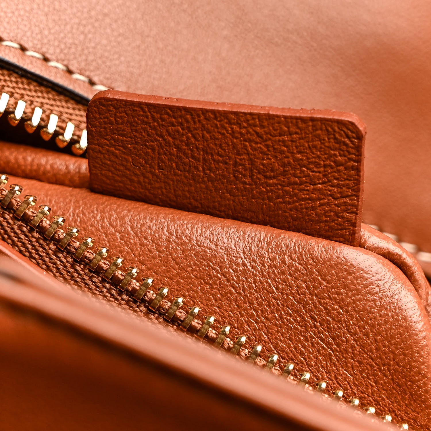 Celine Smooth Calfskin Medium Tabou Tan 6 of 9