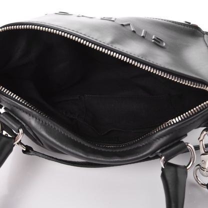 Givenchy Calfskin Logo Embossed Medium Pandora Black 6 of 8