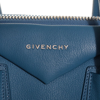 Givenchy Sugar Goatskin Medium Antigona Blue 9 of 10