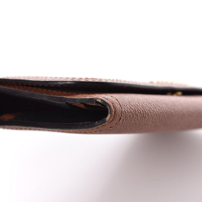 Burberry Grainy Calfskin Tri-Fold Wallet Tan 9 of 11