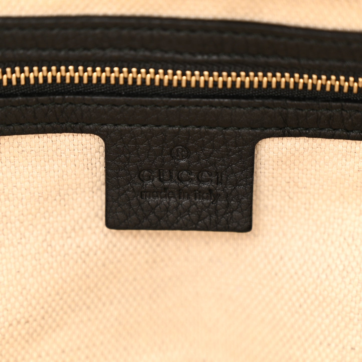 Pebbled Calfskin Soho Hobo Black