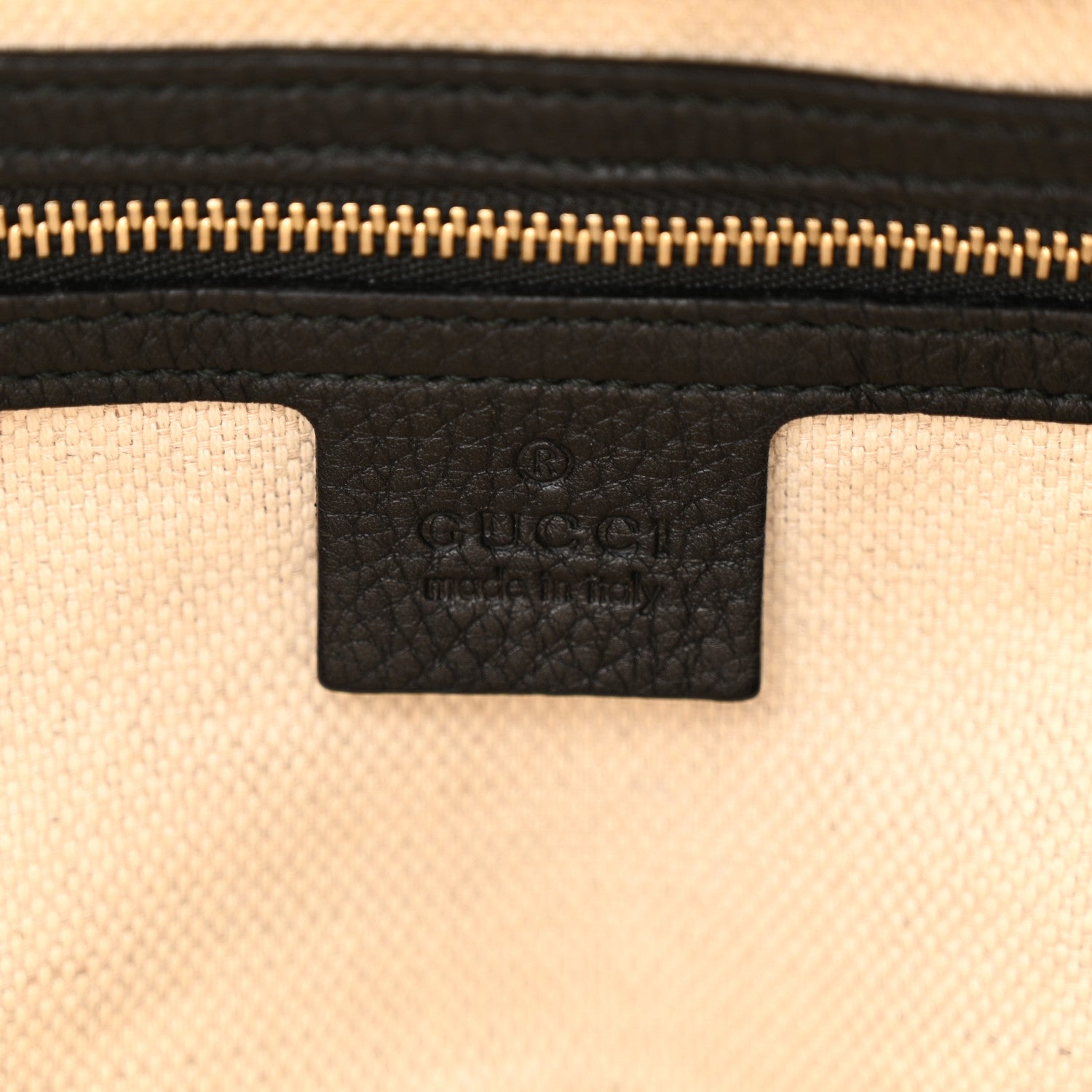 Gucci Pebbled Calfskin Soho Hobo Black 6 of 10
