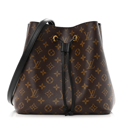 Louis Vuitton Monogram Neonoe MM Black 1 of 19
