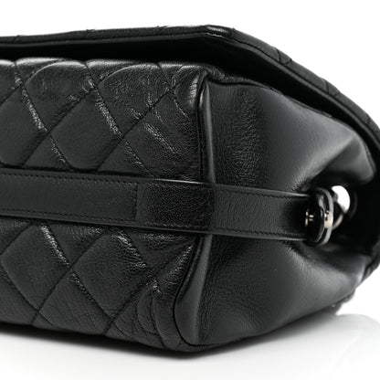 Chanel Goatskin Quilted Large City Rock Flap Black 8 of 10