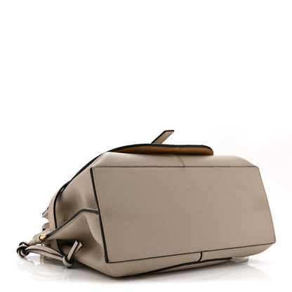 Loewe Calfskin Mini Gate Tote Light Oat 4 of 9