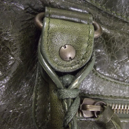 Balenciaga Chevre Classic Hardware Purse Olive 10 of 13