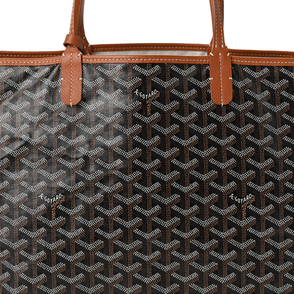 Goyard Goyardine Saint Louis PM Black Gold 9 of 12