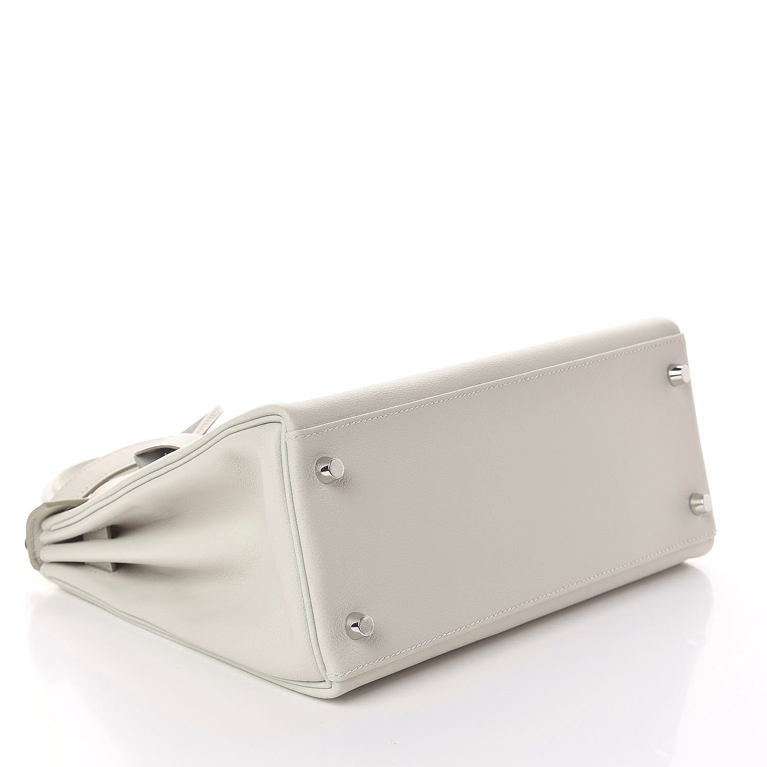 Hermes Evercolor Kelly Retourne 28 Gris Perle 5 of 39