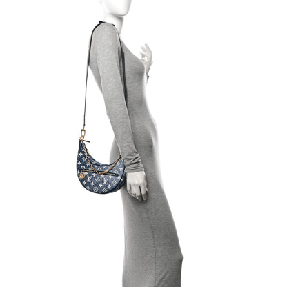 Louis Vuitton Monogram Jacquard Denim Loop Bleu 2 of 10