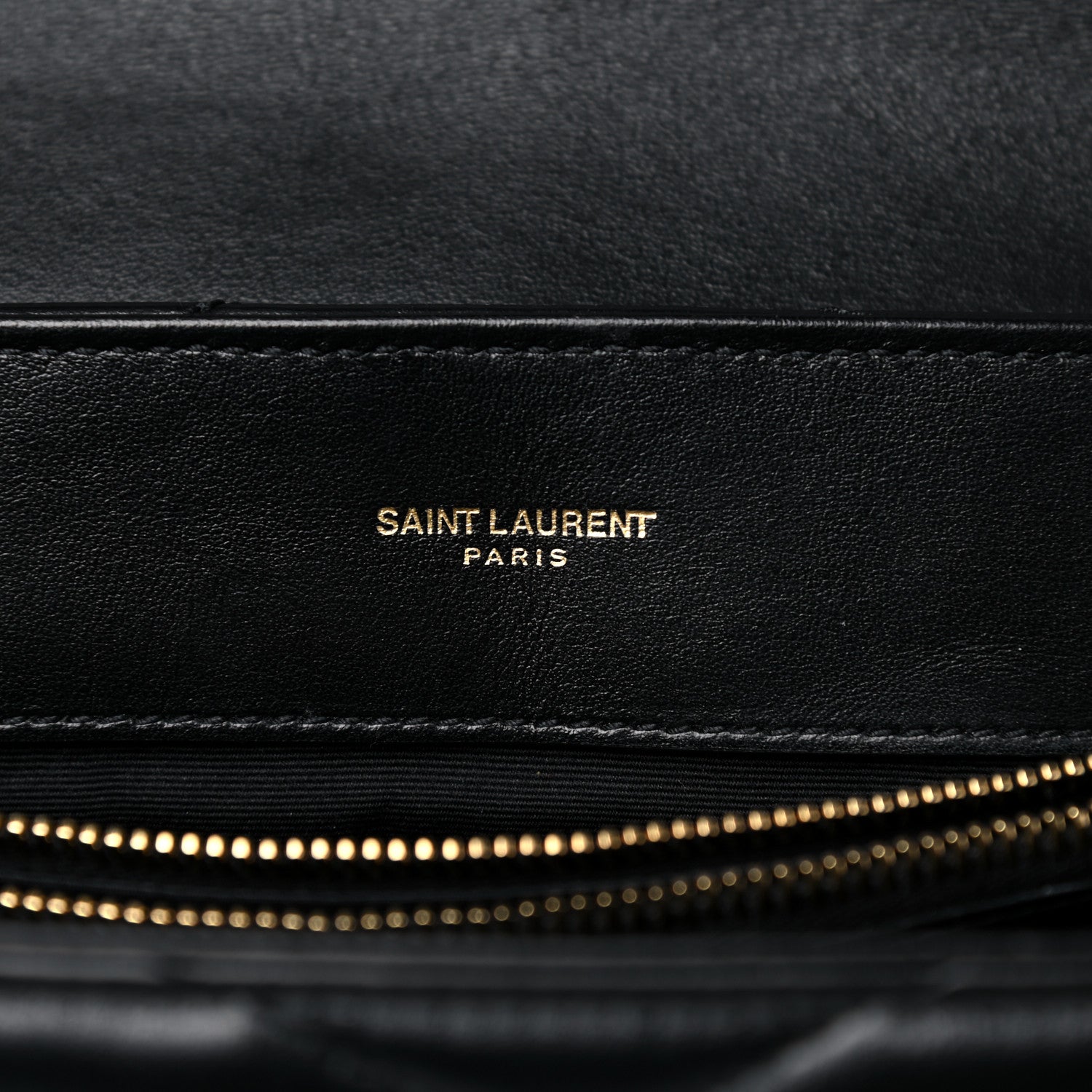 Saint Laurent Calfskin Y Quilted Monogram Large Loulou Chain Satchel Black 6 of 23