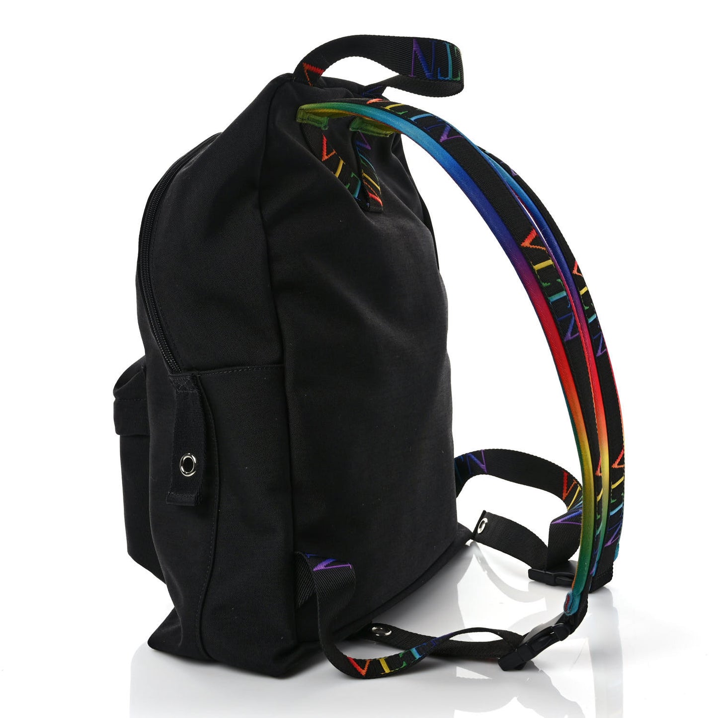 Nylon VLTN Times Backpack Black Multicolor