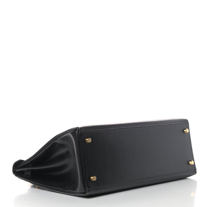 Hermes Box Kelly Retourne 35 Black 3 of 13
