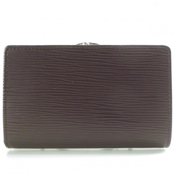 Louis Vuitton Epi French Purse Clutch Wallet Cassis 2 of 8