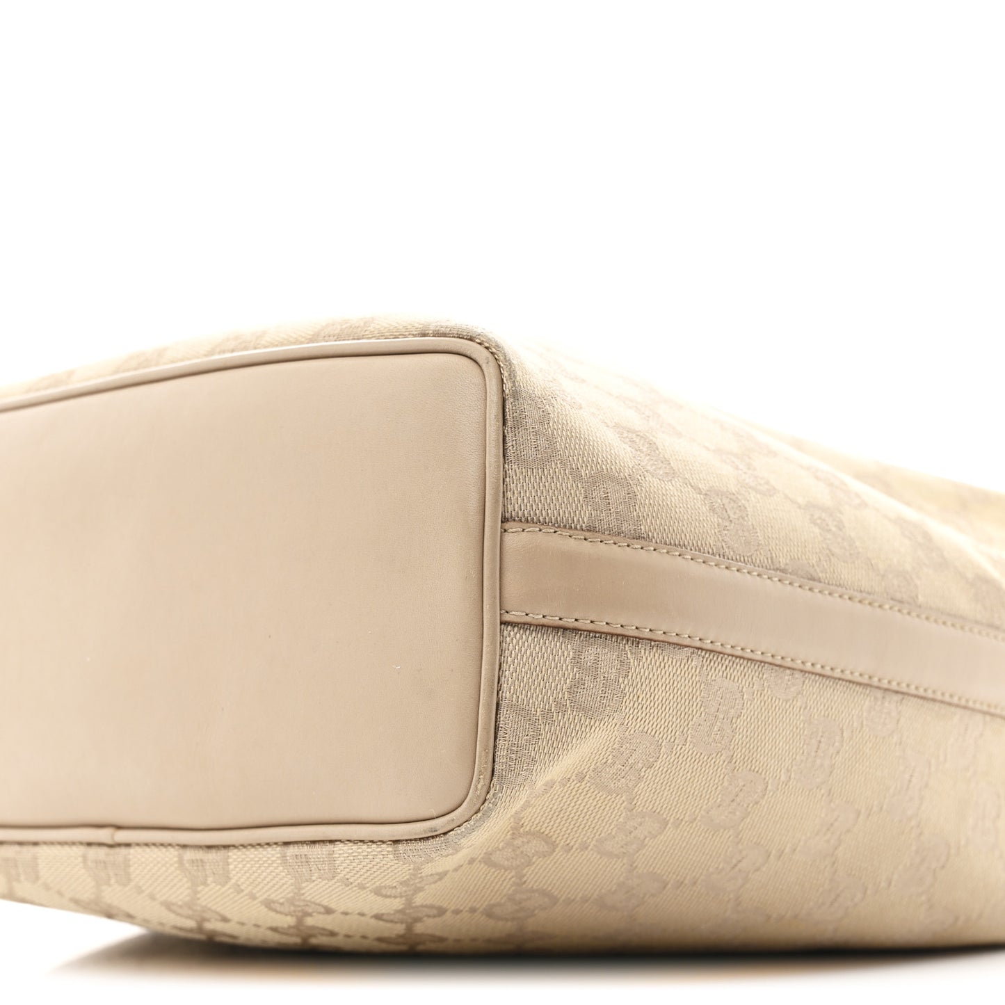 Monogram Hobo Beige