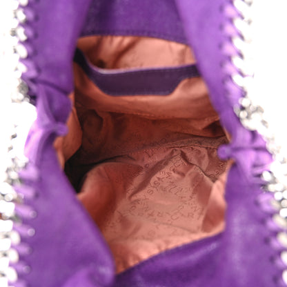 Stella McCartney Shaggy Deer Mini Falabella Tote Bright Purple 5 of 11