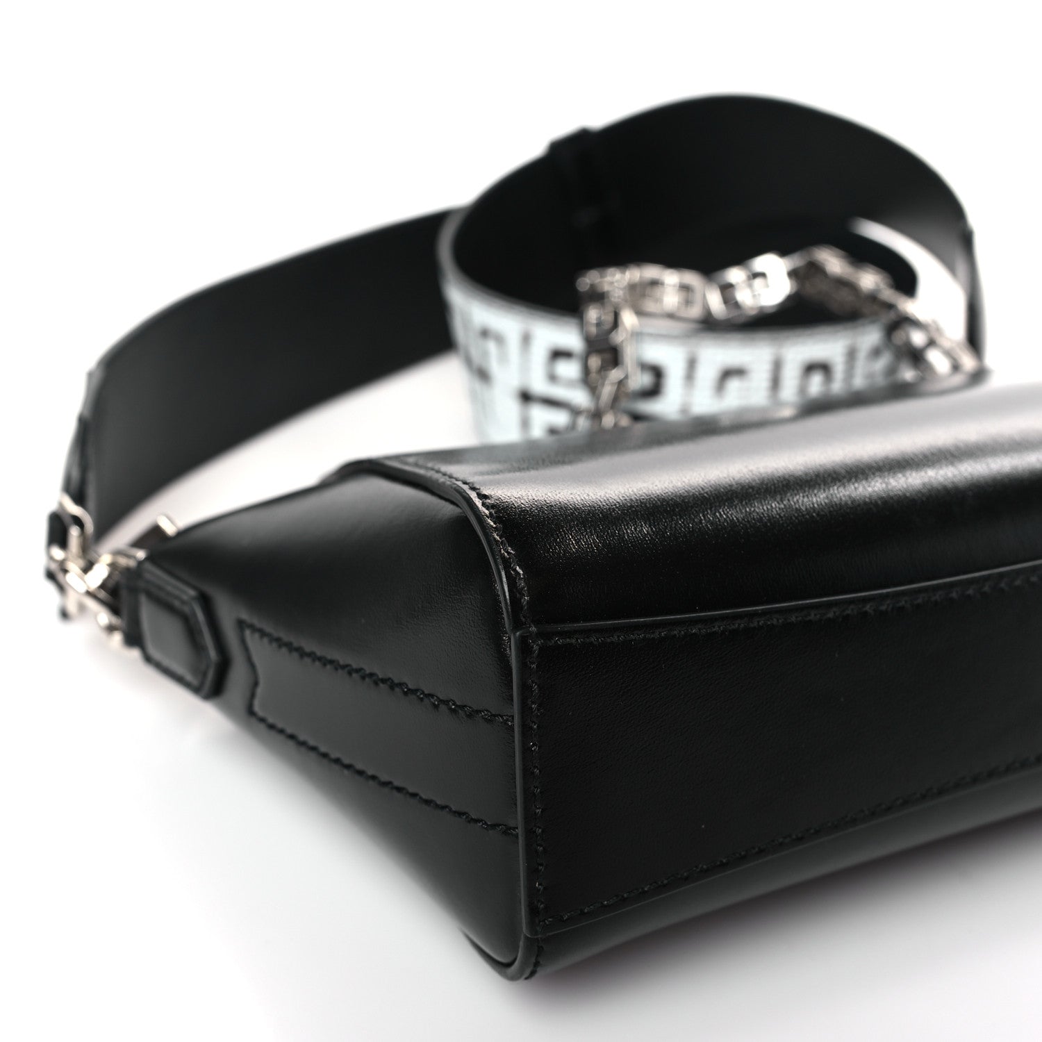 Givenchy X CHITO Box Calfskin 4G Printed XS Graffiti Antigona Black White 7 of 8