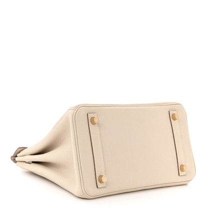 Hermes Togo Birkin 25 Craie 4 of 10