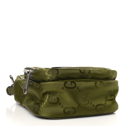 Gucci Econyl Nylon Monogram Off The Grid Shoulder Bag Juniper Green 4 of 9