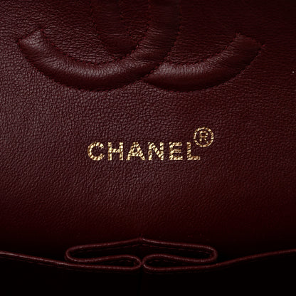 Chanel Lambskin Quilted Medium Double Flap Black 6 of 10