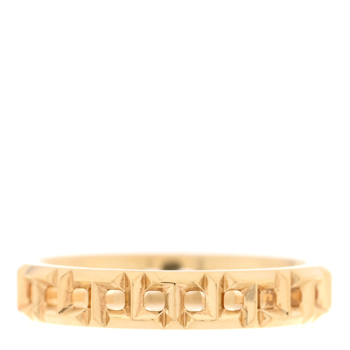 18K Yellow Gold T True Narrow Ring 50 5.5