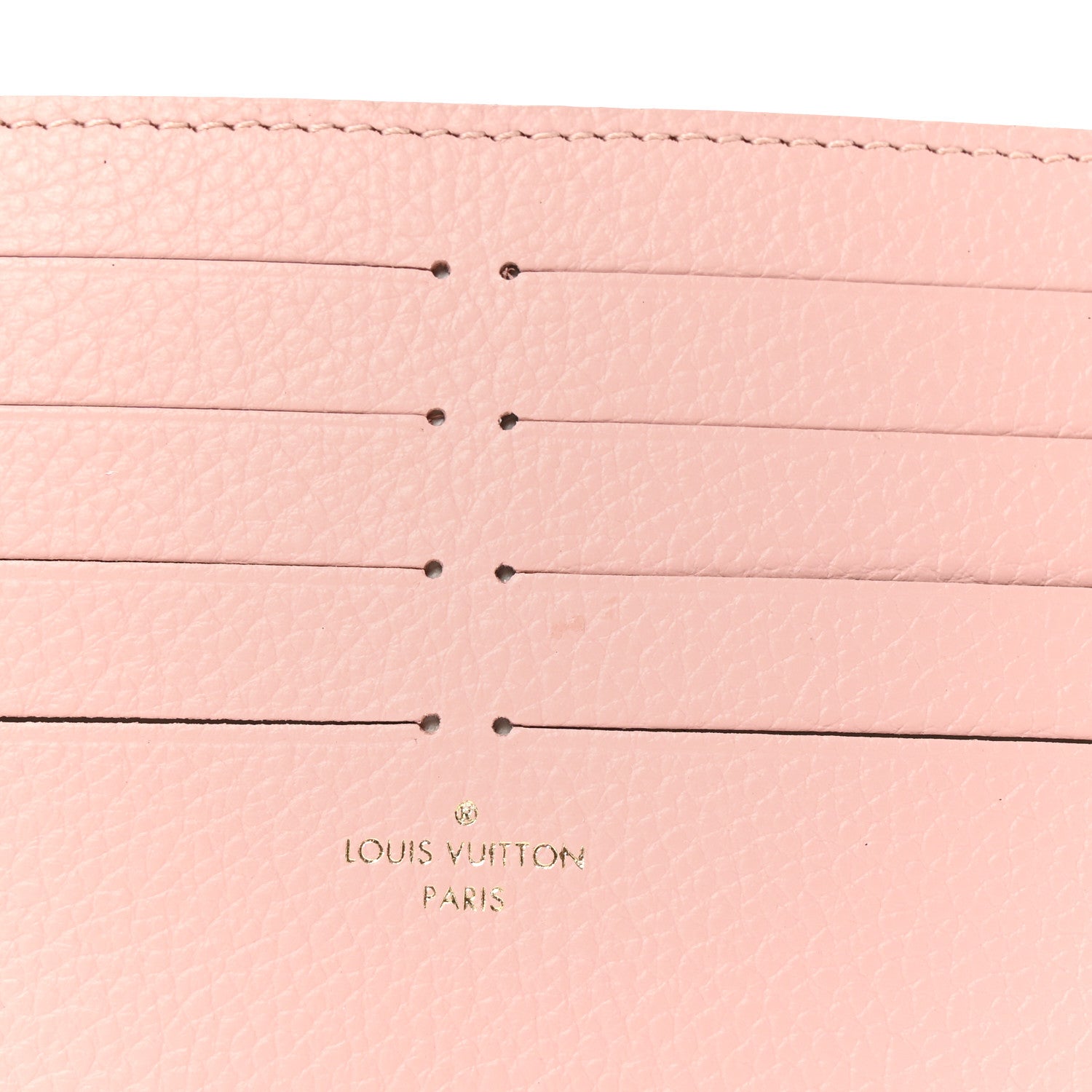 Louis Vuitton Calfskin Felicie Card Holder Insert Rose Poudre 11 of 12