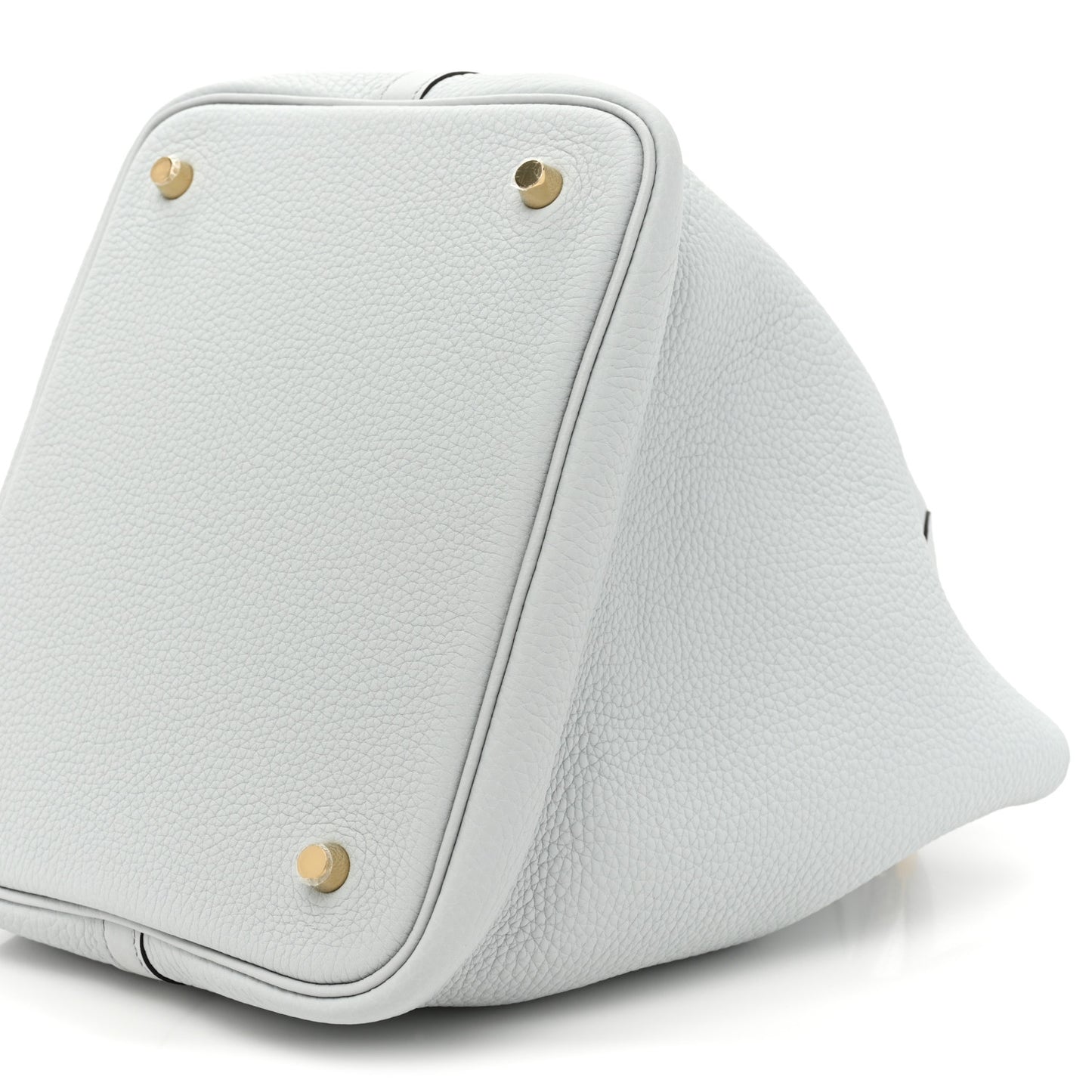 Taurillon Clemence Picotin Lock 22 MM Bleu Pale