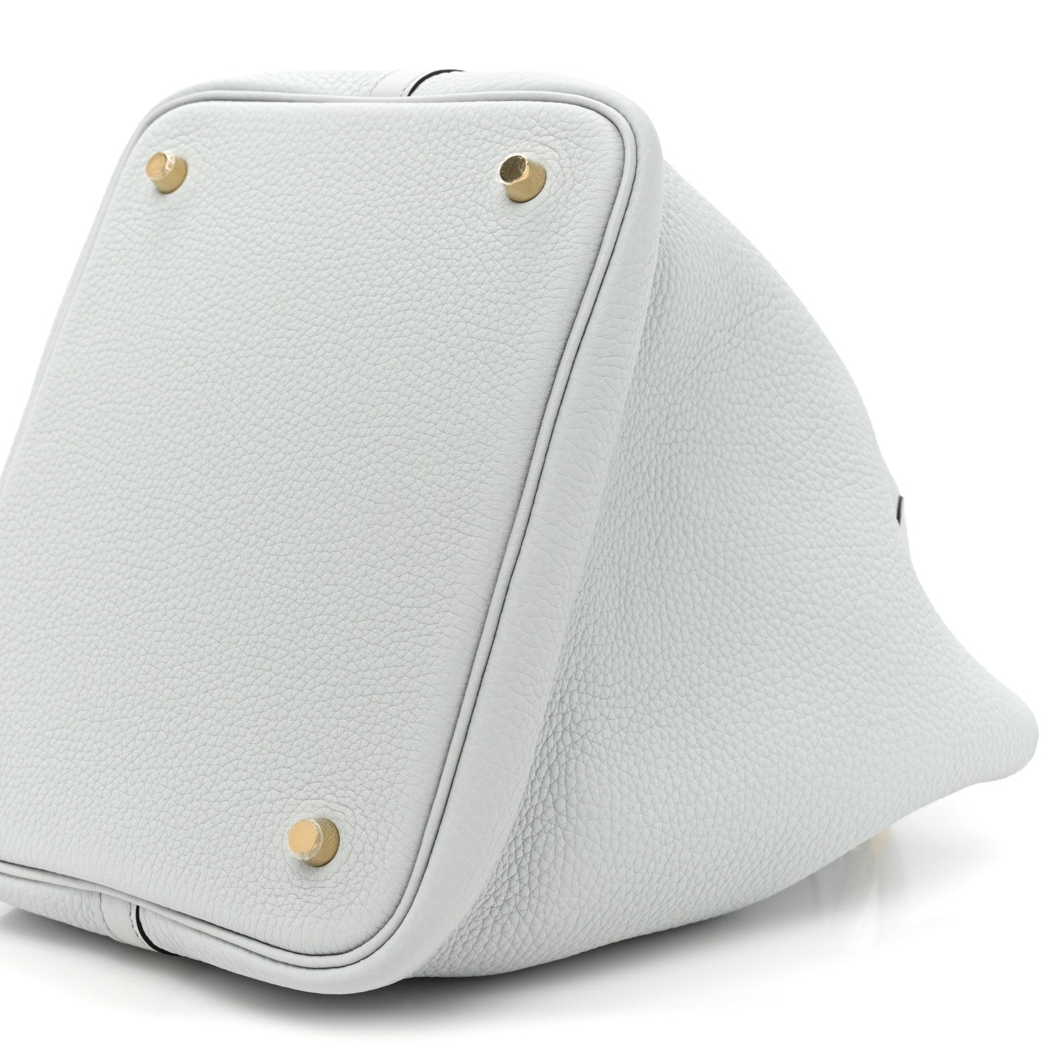 Hermes Taurillon Clemence Picotin Lock 22 MM Bleu Pale 8 of 10