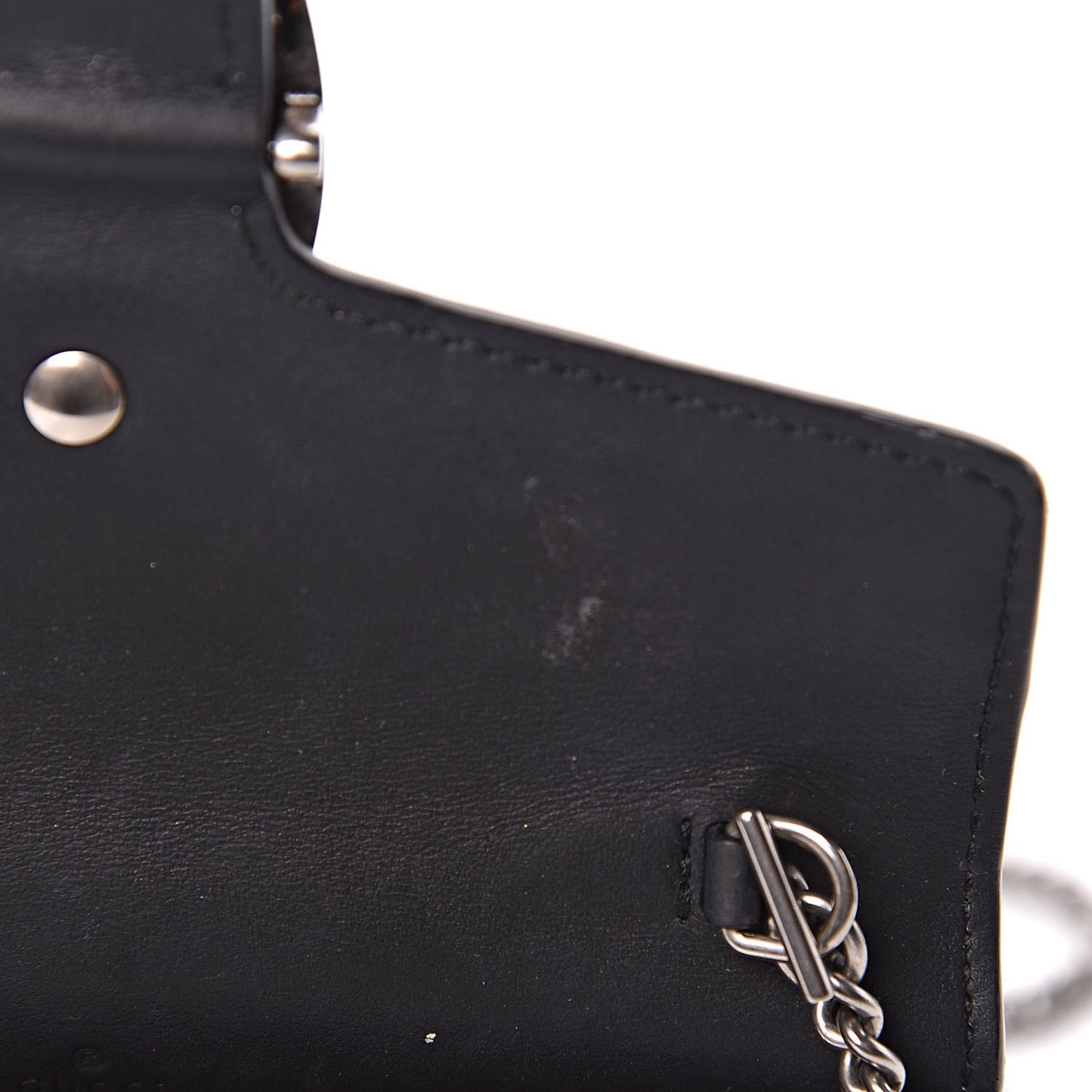 Suede Super Mini Dionysus Shoulder Bag Black