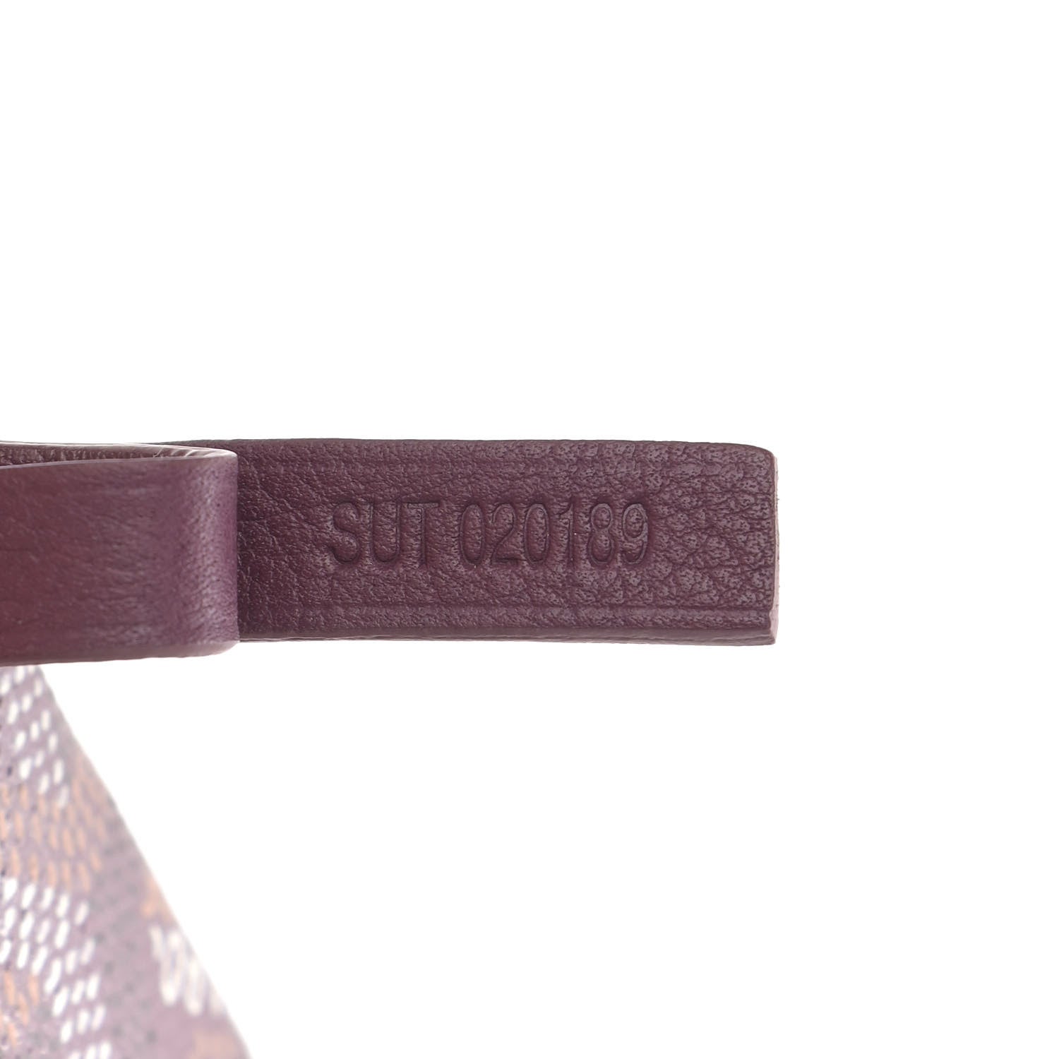 Goyard Goyardine Reversible Mini Anjou Burgundy 8 of 17