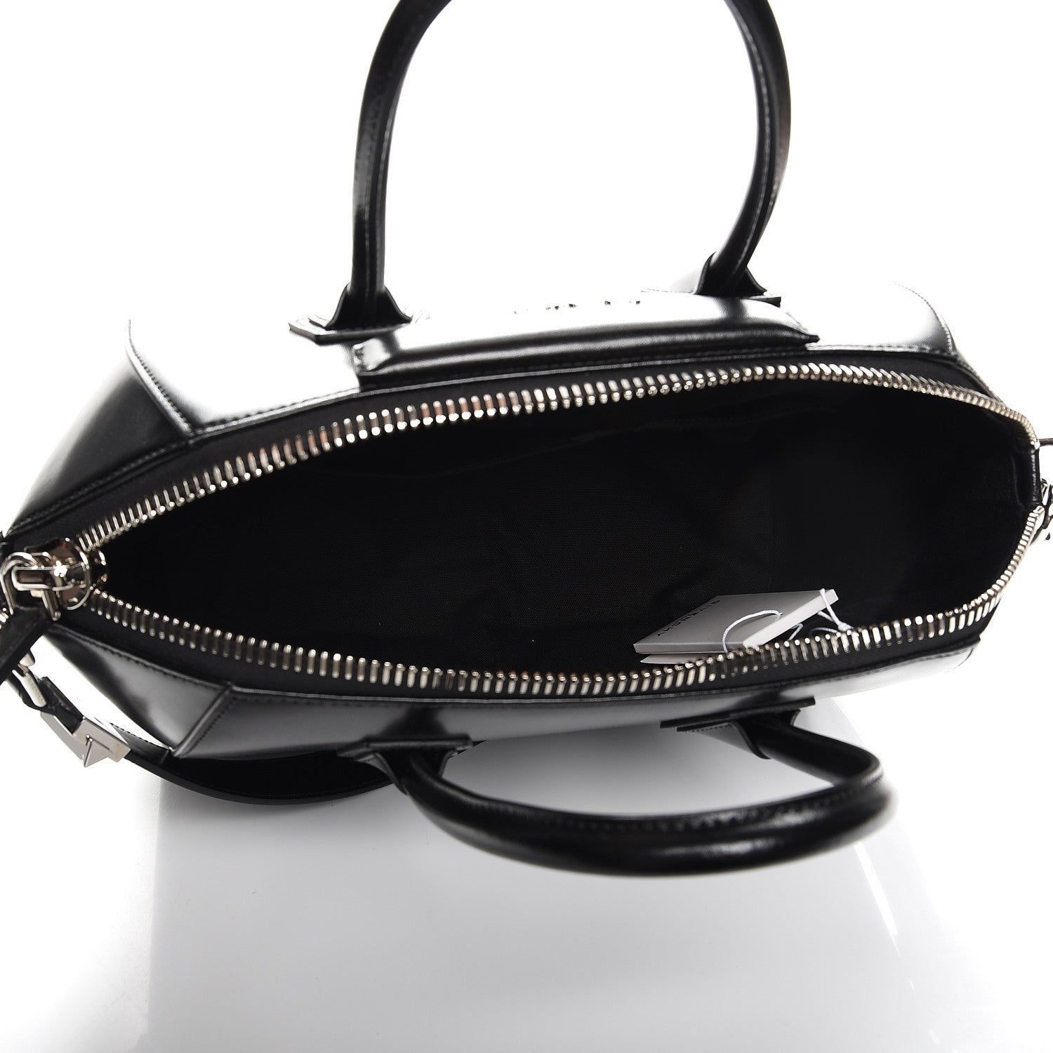 Givenchy Shiny Lord Calfskin Medium Antigona Black 6 of 8