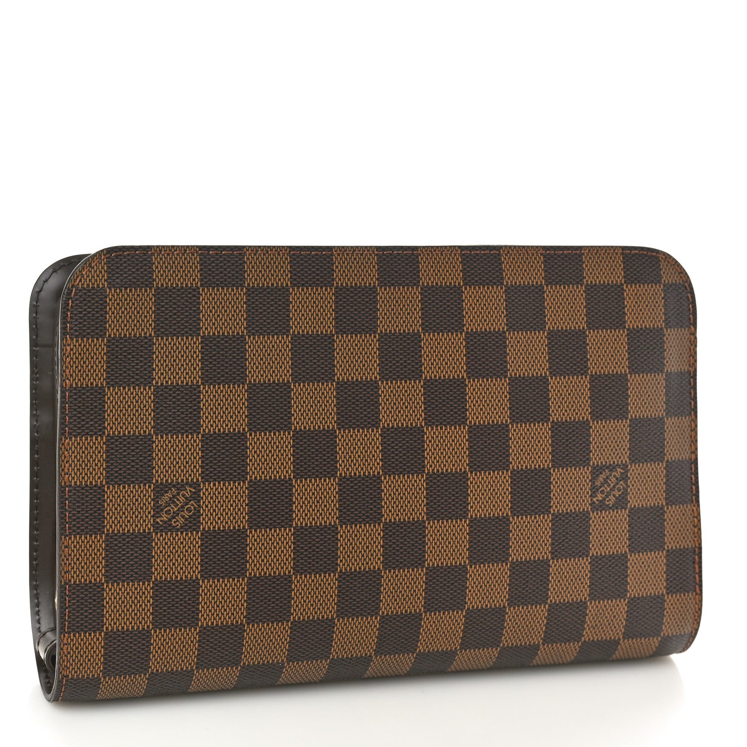 Louis Vuitton Damier Ebene Pochette Saint Louis Clutch 3 of 9