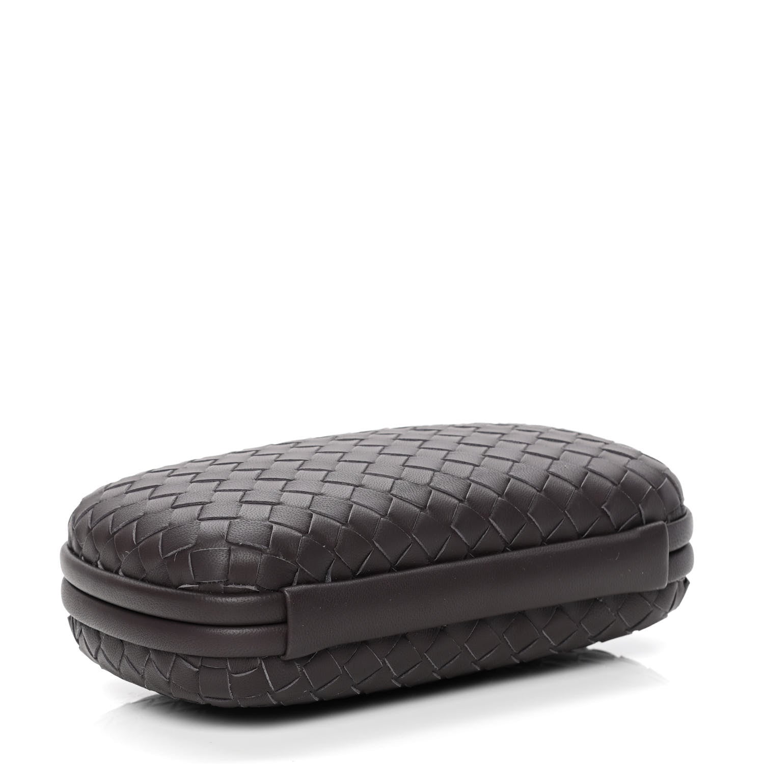 Bottega Veneta Nappa Intrecciato Chain Knot Clutch Quetsche 3 of 4