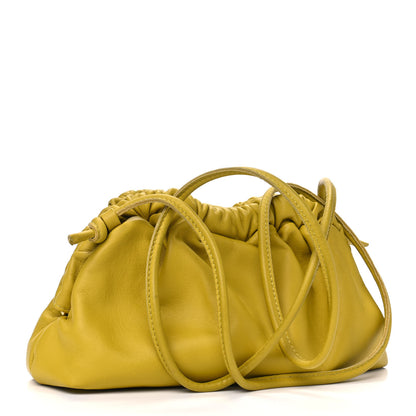 Mansur Gavriel Lambskin Mini Cloud Clutch Pomelo 2 of 4