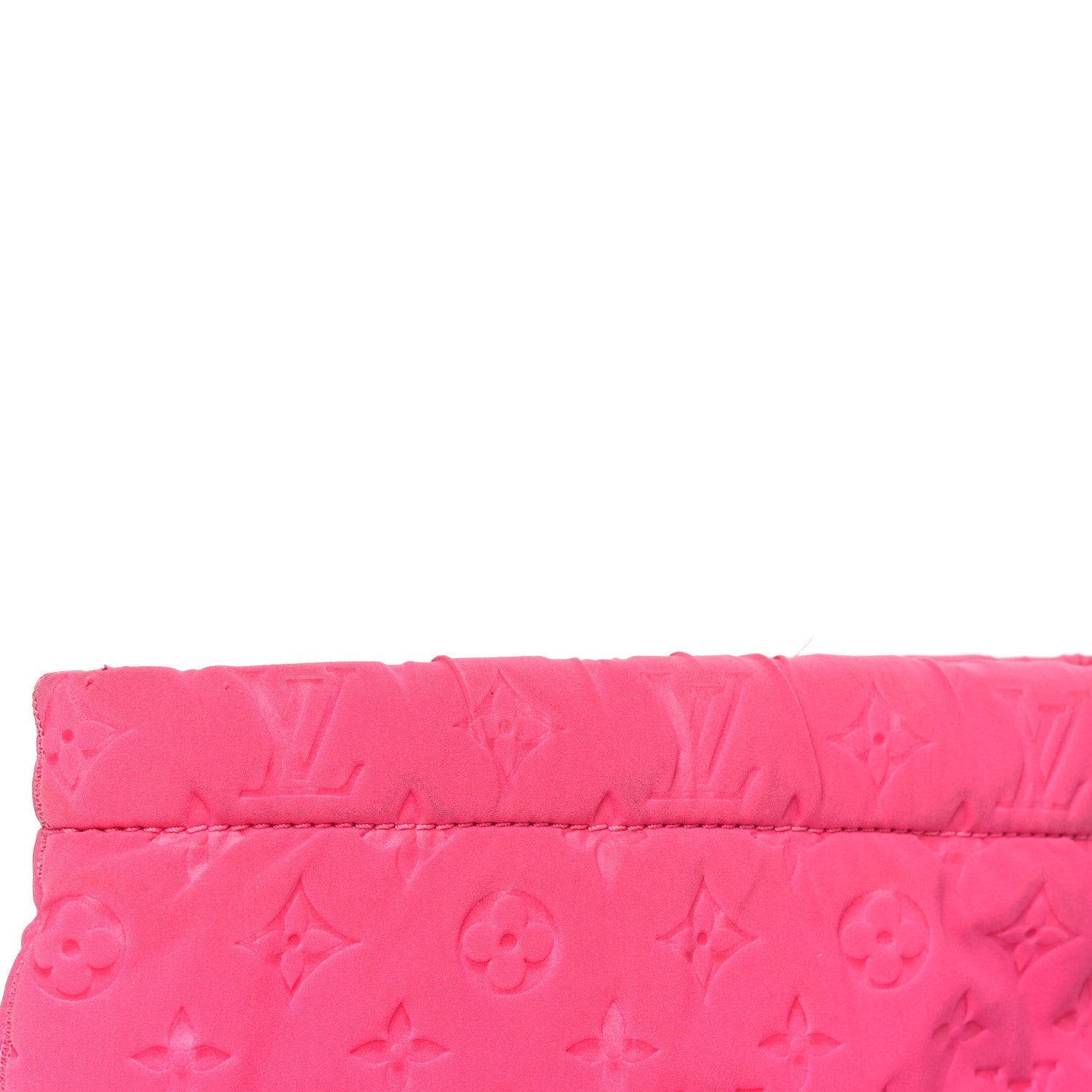 Louis Vuitton Monogram Scuba Clutch Pochette Fuchsia 12 of 12