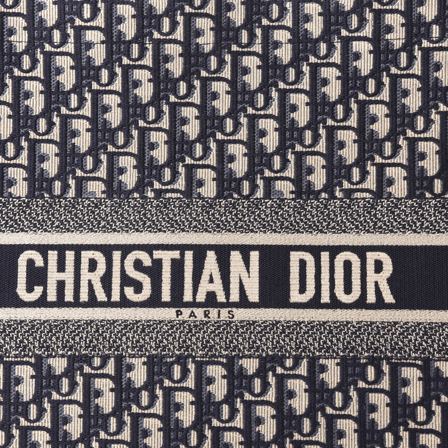 Oblique Book Tote Blue Multicolor